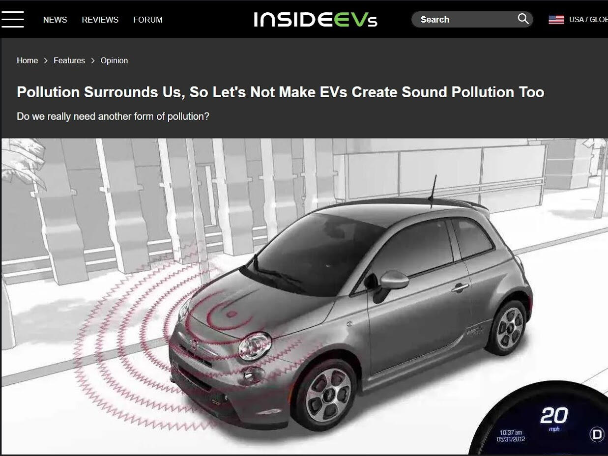 Article for Inside EVs Online Magazine